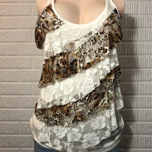 Leopard tank top